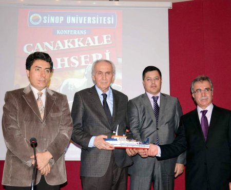 Mehmet Niyazi Çanakkale Savaşı'nı Sinop'ta anlattı
