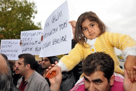 Memur Sen TOKİ sakinleri sorunlarına çözüm bekliyor