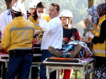 Mengen Devlet Hastanesi'nde Yangın Tatbikatı