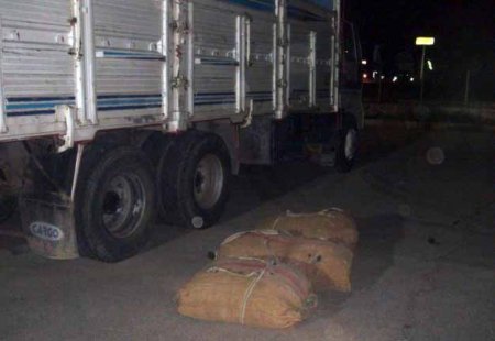 Mercimek yüklü kamyondan 70 kilo kubar esrar çıktı