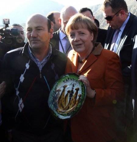Merkel, Kapadokya'yı gezdi