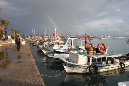 Mersin ile Kıbrıs arasında yapılan feribot seferleri iptal edildi