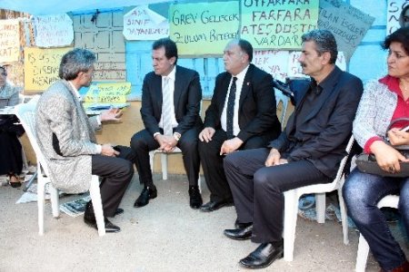 Mersin limanında işler durdu