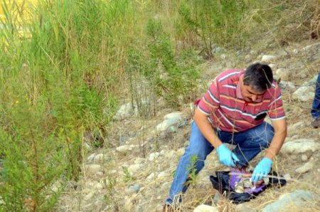 Mersin’de dere yatağında 2 kilo 820 gram A4 patlayıcı bulundu