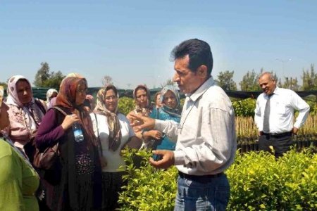 Mersin'de kadın çiftçiler eğitiliyor