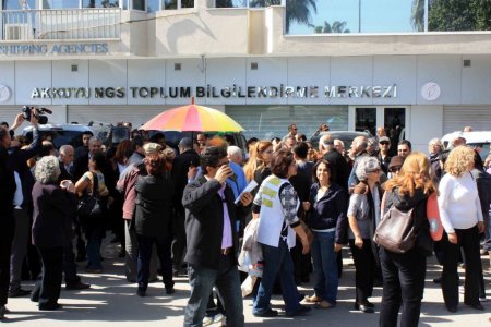 Mersin'de nükleer karşıtı gösteride arbede