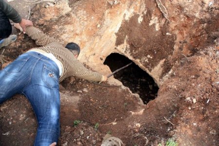 Mersin'de oda mezar bulundu