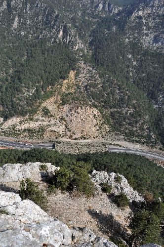 Mersin'de Otoyol Tünelinin Üzeri De Ağaçlandırıldı