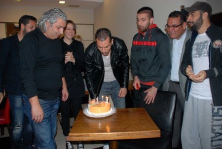 Merthan'a doğum günü srüprizi