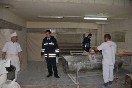 Merzifon zabıtasından fırınlara sıkı denetim