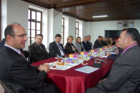 Merzifon’da değerlendirme toplantısı yapıldı