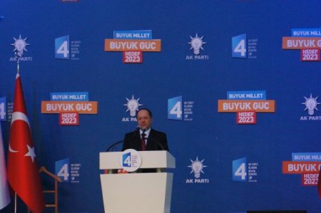 Meşal ve Barzani AK Parti Kongresi'nde konuştu