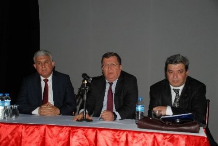 MESKİ yöneticileri Silifke'de bilgilendirme toplantısı yaptı