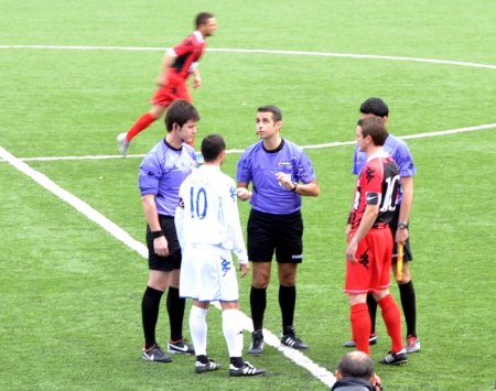 Mete Kalkavan’ın yönettiği maçta olay