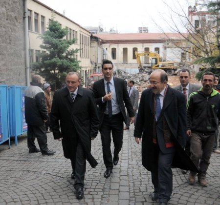 Meydan'da ikinci etap düzenlemeleri başladı