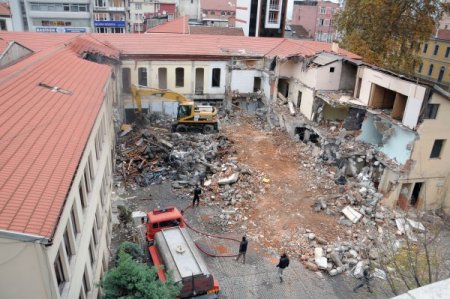 Meydan'da ikinci etap düzenlemeleri başladı