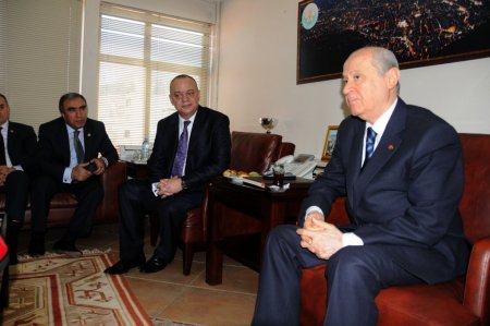 MHP Genel Başkanı Devlet Bahçeli Manisa'da