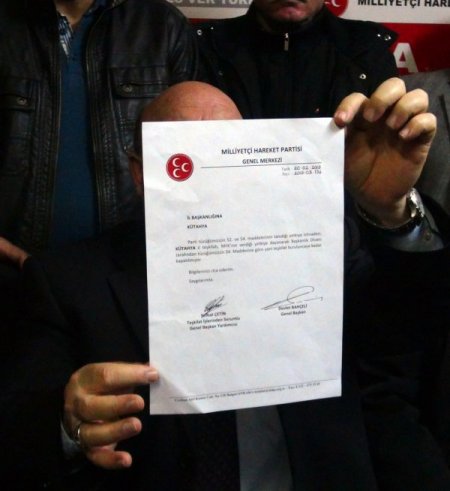 MHP Kütahya teşkilatı kapatıldı