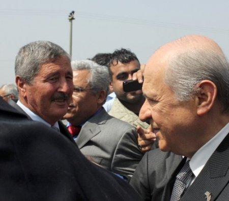 MHP lideri Bahçeli, memleketi Osmaniye'de