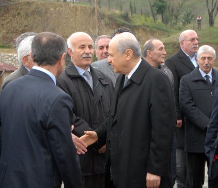 MHP lideri Bahçeli Samsun’dan Ordu'ya hareket etti