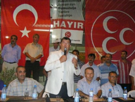 Mhp Milletvekili Atılgan, Sarıçam'da Referandum Çalışmalarına Katıldı