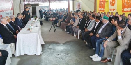 MHP’de bayramlaşmanın ortak mesajı Devlet Bahçeli’ye destek oldu