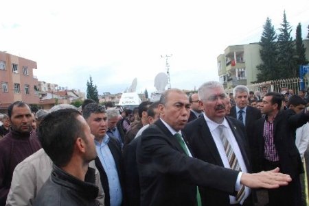 MHP'li heyet Reyhanlı'da incelemelerde bulundu