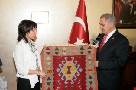 Mhp'li Şenel, Başkan Kara'yı Ziyaret Etti