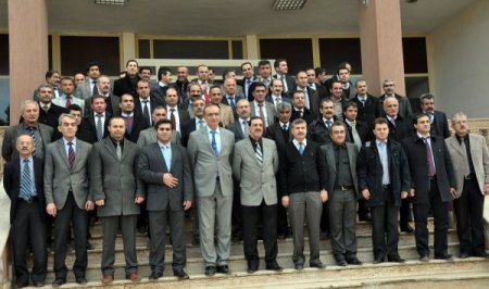 Midyat Milli Eğitim Müdürü İleri, okul müdürleriyle vedalaştı