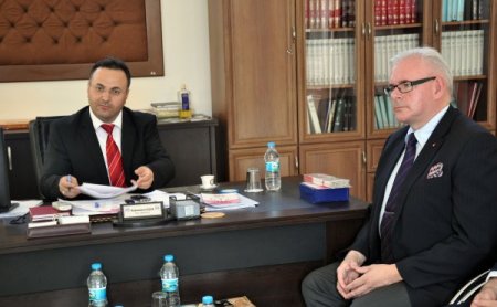 Midyat Müftülüğü'ne İsveç'ten misafir geldi