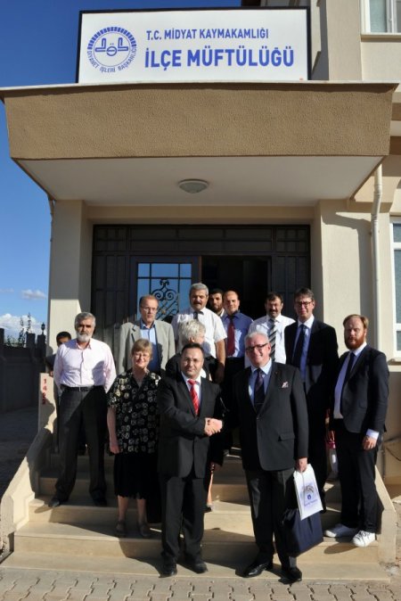 Midyat Müftülüğü'ne İsveç'ten misafir geldi