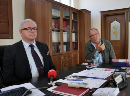 Midyat Müftülüğü'ne İsveç'ten misafir geldi