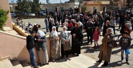 Midyat’ta 4 bin 500 öğrenci YGS’de ter döktü