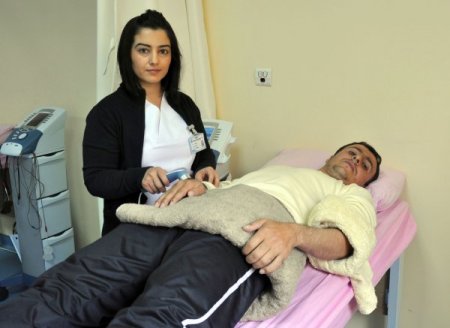 Midyat'ta fizik tedavi ünitesi hizmete girdi