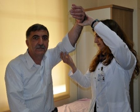 Midyat'ta fizik tedavi uzmanı göreve başladı