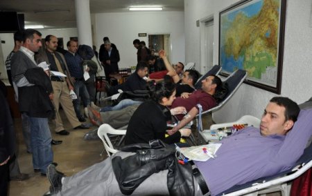 Midyat’ta kan bağışı kampanyası düzenlendi