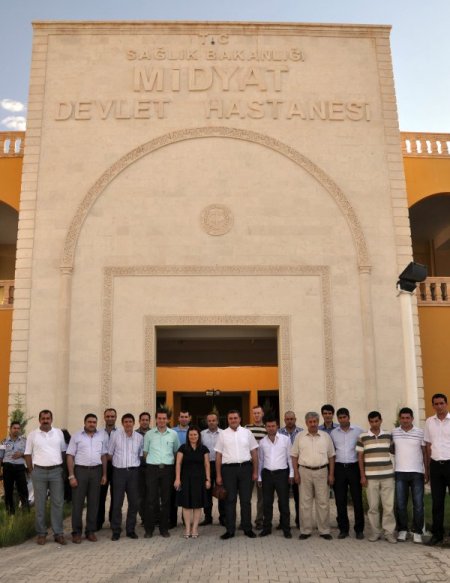 Midyat'ta Stk'lar Yeni Hastaneyi Ziyaret Etti