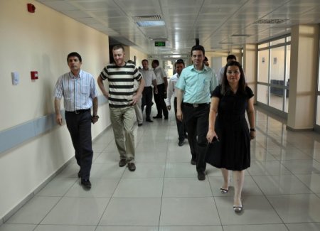 Midyat'ta Stk'lar Yeni Hastaneyi Ziyaret Etti