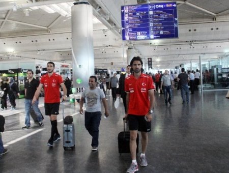 Milli takım Almanya’ya gitti