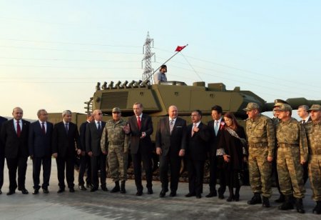 Milli Tank Altay’ın prototipi Başbakan Erdoğan'ın katılımıyla tanıtıldı