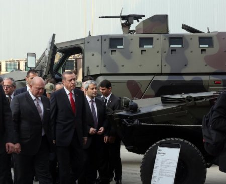 Milli Tank Altay’ın prototipi Başbakan Erdoğan'ın katılımıyla tanıtıldı