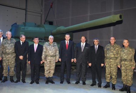 Milli Tank Altay’ın prototipi Başbakan Erdoğan'ın katılımıyla tanıtıldı