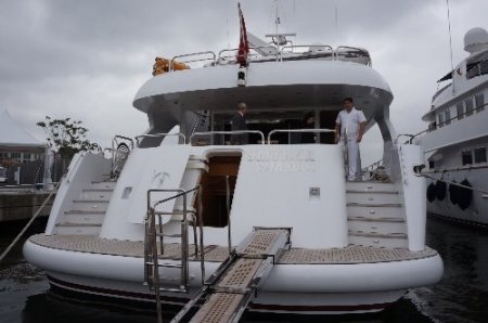 Milyonluk tekneler Haliç’te görücüye çıktı