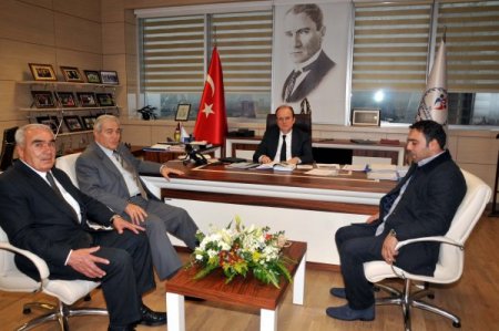 Minderin şampiyonlarından Baykan’a ziyaret