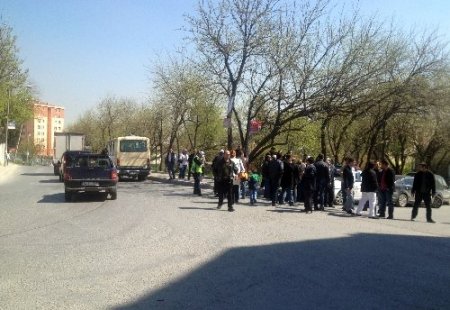 Minibüsçülerden güzergah tepkisi (Özel)