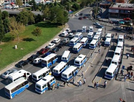 Minibüsler Artık Kent Meydanı'na Giremeyecek