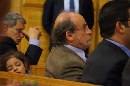 Minik Berfin, BDP Meclis Grubu'nda uyudu