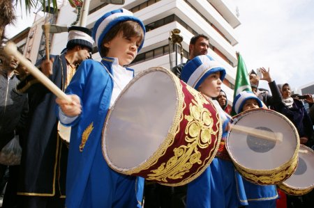 Minik mehteranların gösterisi beğeni topladı