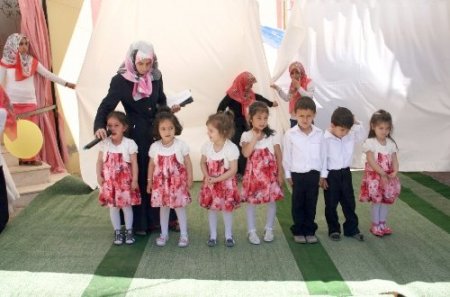 Minik öğrenciler hünerlerini sergiledi