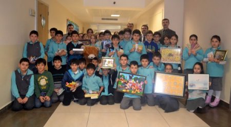Minik öğrencilerden Suriyeli çocuklara anlamlı yardım